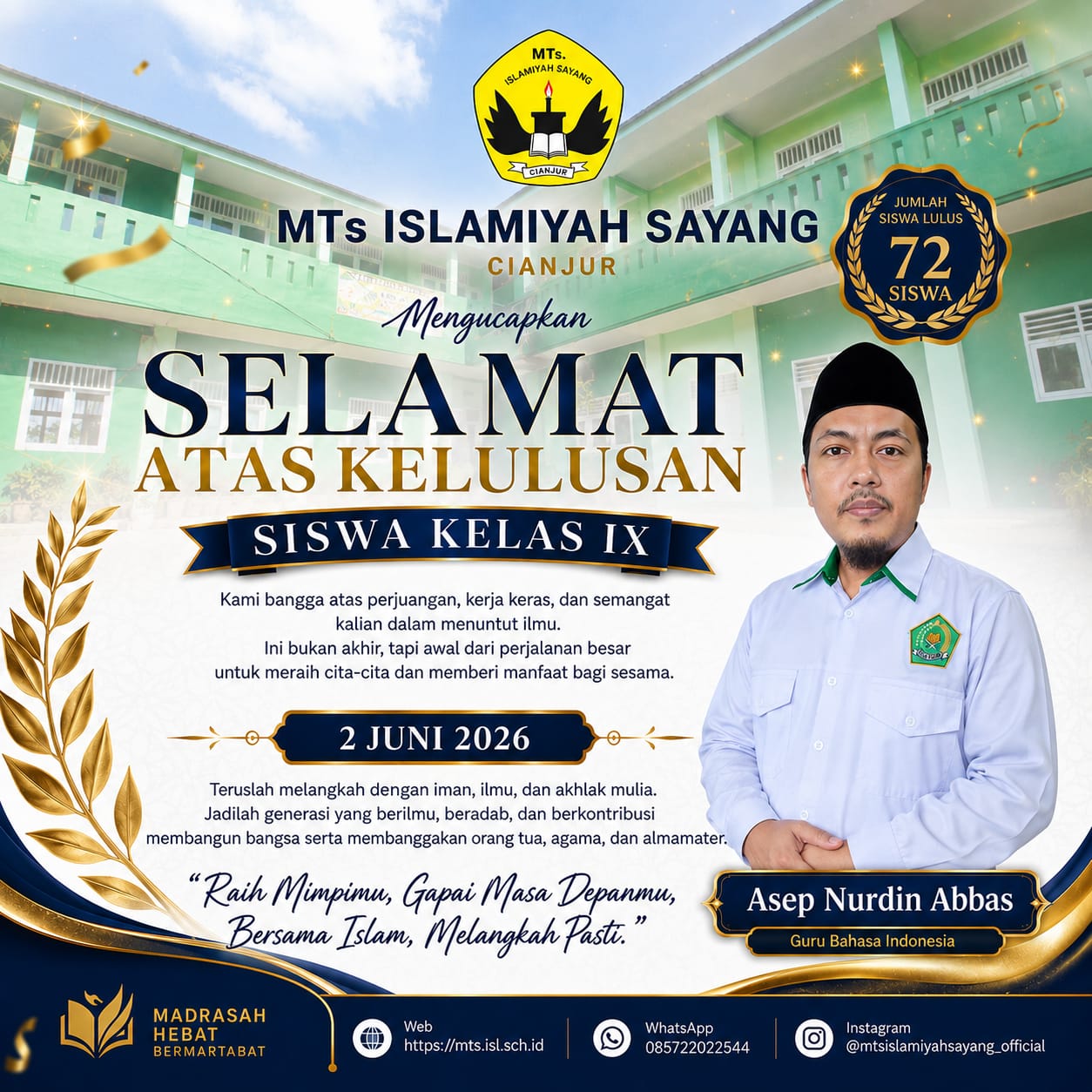 Kelulusan Kelas IX MTs